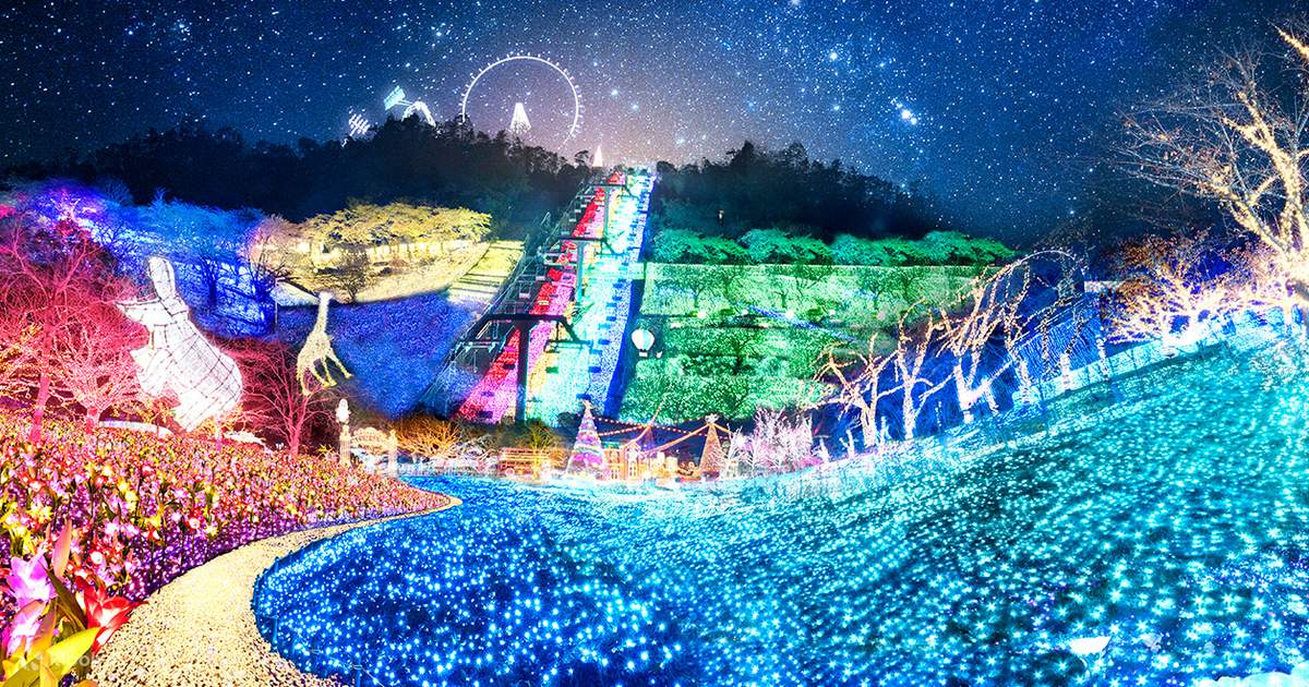 Sagamiko Ilmilion, snow paradise, and Onsen Ururi Bus Tour from
